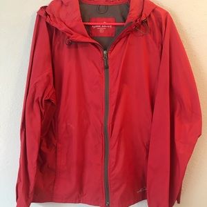 Size Xl red Eddie Bauer wind breaker